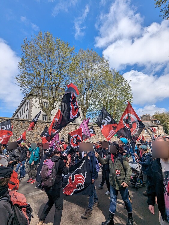 Retour sur la manifestation antifasciste unitaire à St Brieuc